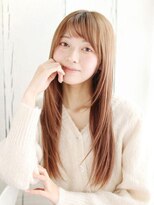 ウル 吉祥寺(ulu)&nbsp;ナチュラルレイヤーのストレートスタイル