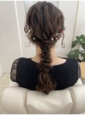 人気のゆるふわ編みおろしスタイル