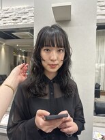 デイジー(Daisy) ウエーブパーマ/黒髪/小顔