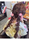 編みおろしツイン