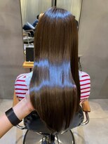 ジーナ 船橋(Zina)&nbsp;髪質改善＊ロングレイヤーグレーベージュ＊美髪【Zina船橋】