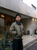 オムズ(OM's)&nbsp;メンズカットスパイキーショートツーブロックメンズパーマ