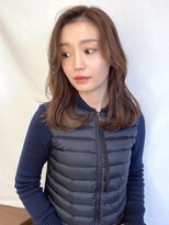 ヘアメイク ミチ 富田店(HAIRMAKE MICHI) 【MICHI富田店 古作蓮】ブラウンベージュ 似合わせくびれヘア