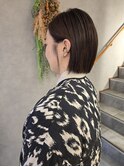 伸ばしかけボブ×シースルーバング