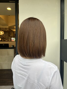 ヘアスペースブルーム エボリューション 庄内店(HAIR SPACE BLOOM evolution) 【庄内店/カット カラー】ブリーチなし/明るめカラー/30代 40代