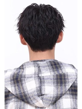 リップスヘアー 銀座(LIPPS hair) 波巻き　ツイストスパイラル　ミックスパーマ　刈り上げマッシュ
