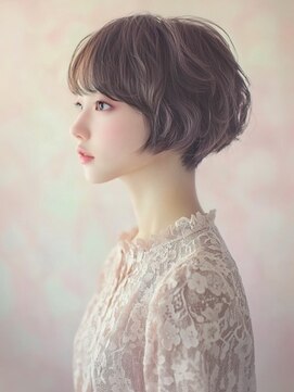 アルトリスト(Altruist Aging×HAIR&SPA) ☆イメチェンピンクベージュアンブレラカラー前髪クールショート