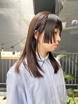 パープル(PURPLE) 姫カット/レイヤーカット/ウルフカット