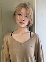 アルテヘアー(arte HAIR) 【arteHAIR】ボブ/ミニボブ/ミルクティーベージュ