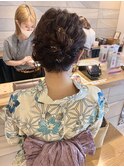浴衣アレンジ