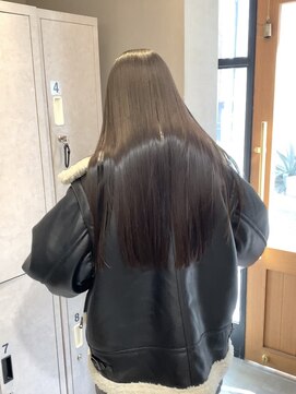 プレバイイオエ 三宮店(pre. by ioe) 暗めカラー/デザインカラー/フェイスフレーミング/髪質改善