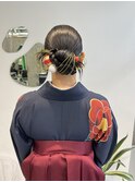 【e.dit tokyo Misa】卒業式アレンジ着物ヘア袴アレンジ