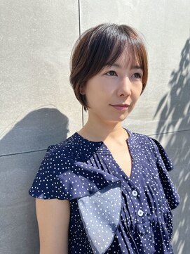 美容室 ビ フェスカ(B FESCA) ショートボブ/40代/30代/50代/耳掛けも可愛い