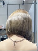 タッセルボブ 髪質改善 ストレート 縮毛矯正