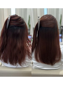 シンズ 銀座(sins) 40代 繊細な髪質への酸性ストレート[30代40代50代60代]