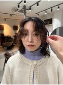 スパイラルパーマ　ミディアムパーマ