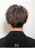 【波巻きパーマ】ニードルマッシュ