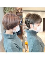 バンプ ギンザ(BUMP GINZA) 30代40代50代前髪あり銀座小顔大人かわいいくびれショートヘア伊