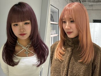 ブリーチ/ダブルカラー neul by kiitos レイヤーカット/ボブ/ケアブリーチ【ノイル】の写真/【学割U24】同世代のスタイリストが似合わせ&最旬トレンドをおさえたスタイルを提案します。