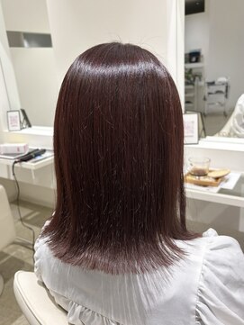 リアン バイ ヘアー(Lien by hair) red color