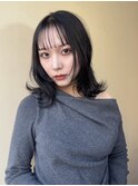 顔周りレイヤースタイル