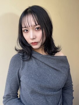 フェイバー 赤坂店(FAVOR) 顔周りレイヤースタイル