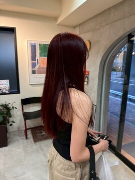 ヘアーブレイス(hair brace) 千葉駅/着物ヘア/大人ガーリー/ダークアッシュ/似合わせカット