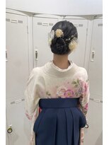 アーチバイケンジ(arch by kenje)&nbsp;卒業式袴＆サイドシニヨン