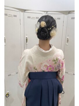 アーチバイケンジ(arch by kenje) 卒業式袴＆サイドシニヨン