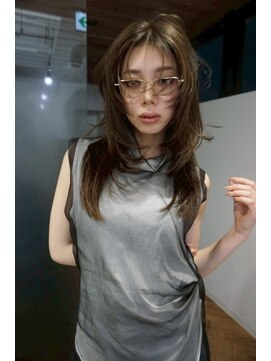 ディーンジェシー 栄店(DEAN JECY) アッシュグレージュカラーハイトーンカラー顔周りブリーチ