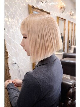 ヘアーアトリエ ラフェル(hair atelier Rafel) 切りっぱなしボブ