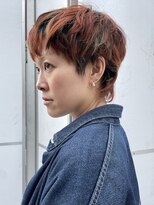 スイ(SUiii)&nbsp;ショート/デザインカラー/マッシュウルフ/レイヤーショート
