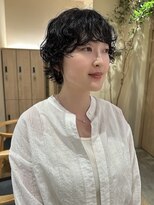 トリッカ 銀座(tricca)&nbsp;ショートパーマ/ニュアンスパーマ/似合わせカット/ショートボブ