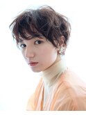 ふわくしゃショートヘア