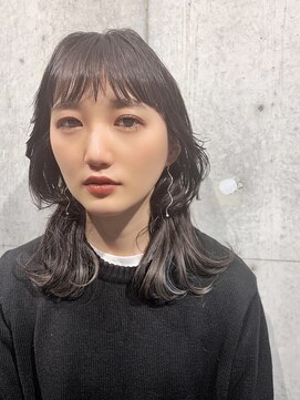 アンサム 三軒茶屋(UNSOME) インナーハイライト/ウルフカット