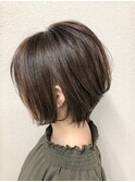 立体感のあるボブ◎