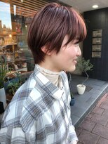 ファム ヘアーデザイン(fam hair design)&nbsp;オレンジなのかピンクなのかはたまた