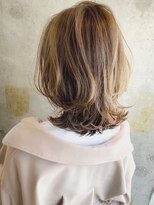 ウェイズ トウキョウ(Ways TOKYO)&nbsp;メルティカラー ブリーチなし ハイライト シアーベージュ