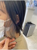 《インナーカラー》 *グレー