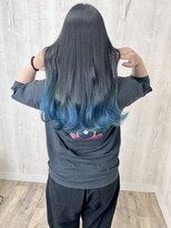 ラッズプラスエイチ(Lads+h)&nbsp;ブルー　グラデーションカラー