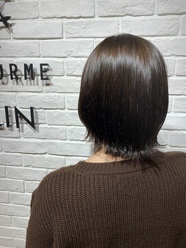 ヘア スパ ビューティー エールフォルム(HAIR SPA BEAUTY YELLFORME) 外ハネスタイル