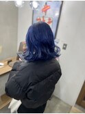 色落ちシルバーブロンド[ブルーシルバー]