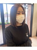 前下がりボブ