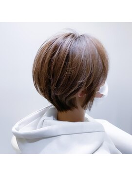 リュドール 栄(Rue D’or) 大人可愛いスタイル30代40代人気ショートカット似合わせ