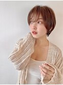 丸みショートの色気