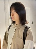 【山本日向子】ナチュラル柔らかいブラウンカラー