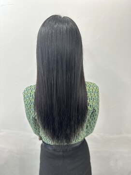 プルエクステのお店ネクスト(NEXT) #金髪から黒髪ロング #大変身 #イメチェン #プルエクステ