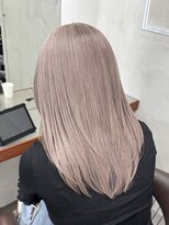 ニコ トウキョウ 渋谷(nico TOKYO)&nbsp;ホワイトベージュ/髪質改善/ダブルカラー/ケアブリーチ/10代20代