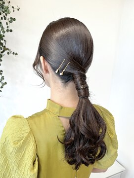 ゼスト 中野店(ZEST) 【ZEST中野/KOTOMI】タイト編み下ろし/お呼ばれアレンジ