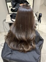 ユーフォリア 銀座本店(Euphoria)&nbsp;【Mako】グレージュ　暗髪　透明感カラー　ブリーチなし